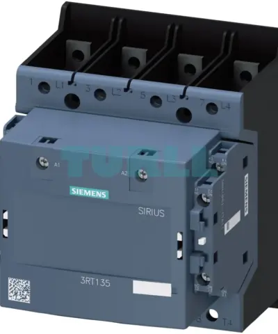 Siemens SIRIUS 3RT1355-6AP36 4-Pole Contactor, AC-1, 200A, 100-250V AC/DC