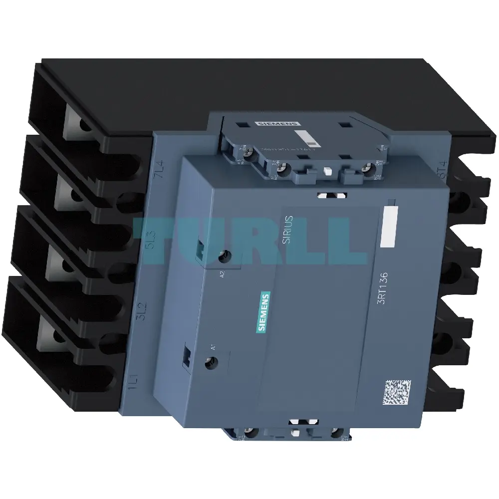 Siemens 3RT1363-6AF36 Contactor 4-Pole, 275A AC-1, 48-130V AC/DC Control, S10 Frame Original Brand New 2 Siemens 3RT1363-6AF36 Contactor 4-Pole, 275A AC-1, 48-130V AC/DC Control, S10 Frame