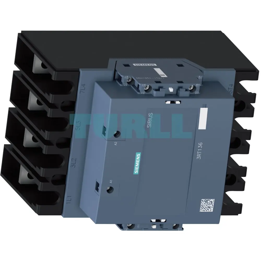 Siemens 3RT1364-6AP36 Contactor 4-Pole, 350A AC-1, 100-250V AC/DC, 2NO+2NC Original Brand New 2 Siemens 3RT1364-6AP36 Contactor 4-Pole, 350A AC-1, 100-250V AC/DC, 2NO+2NC