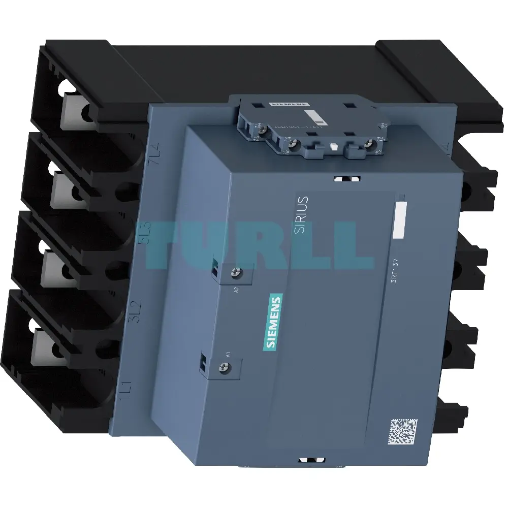 Siemens 3RT1373-6AE36 Contactor, AC-1, 400A, 400V, S12, 4-Pole, 24-60V AC/20-60V DC Control, 2NO+2NC Original Brand New 2 Siemens 3RT1373-6AE36 Contactor, AC-1, 400A, 400V, S12, 4-Pole, 24-60V AC/20-60V DC Control, 2NO+2NC