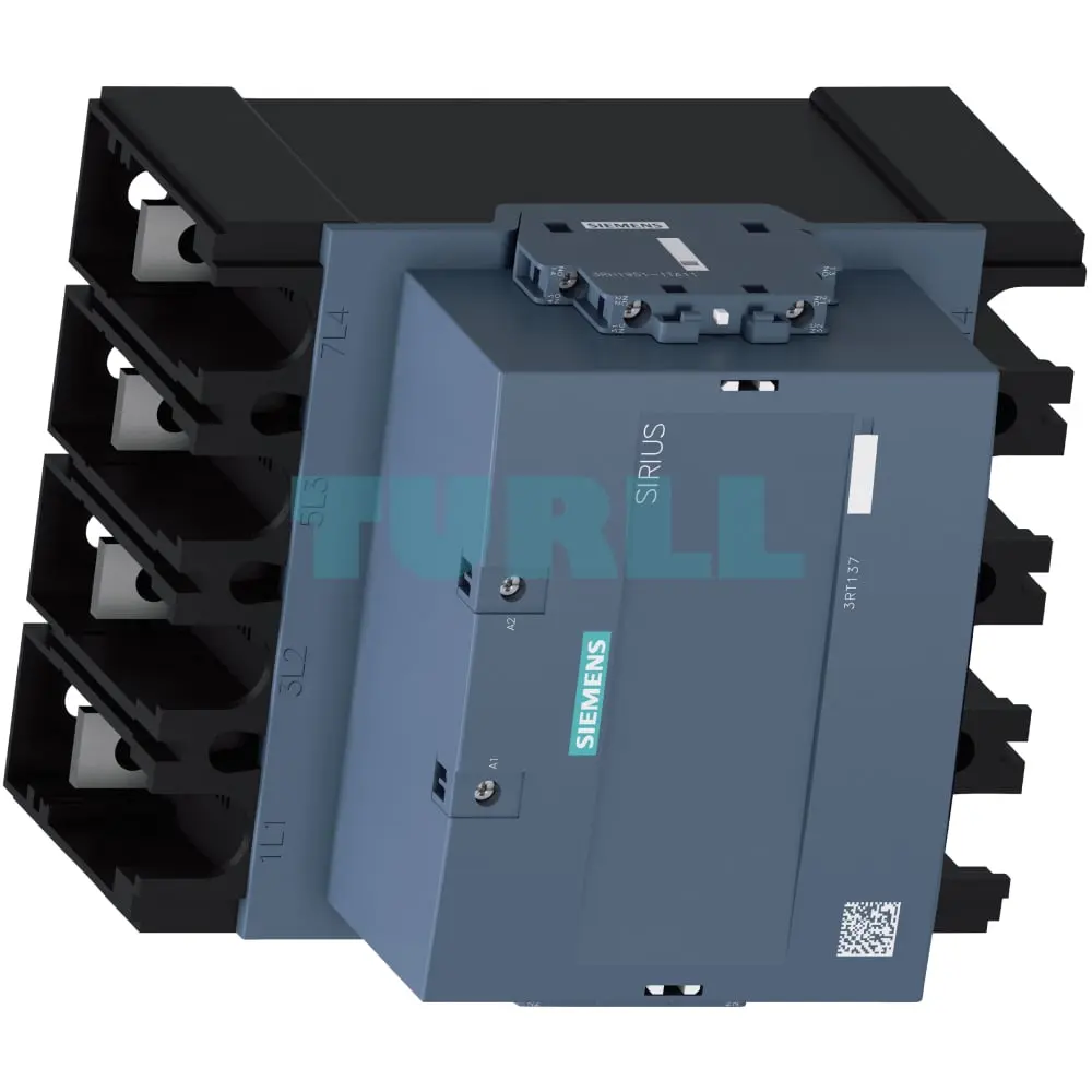 Siemens 3RT1375-6AP36 Contactor, AC-1, 525A, 4-Pole, 100-250V AC/DC, SIRIUS S12, Connection Rail/Screw Terminal Original Brand New 2 Siemens 3RT1375-6AP36 Contactor, AC-1, 525A, 4-Pole, 100-250V AC/DC, SIRIUS S12, Connection Rail/Screw Terminal