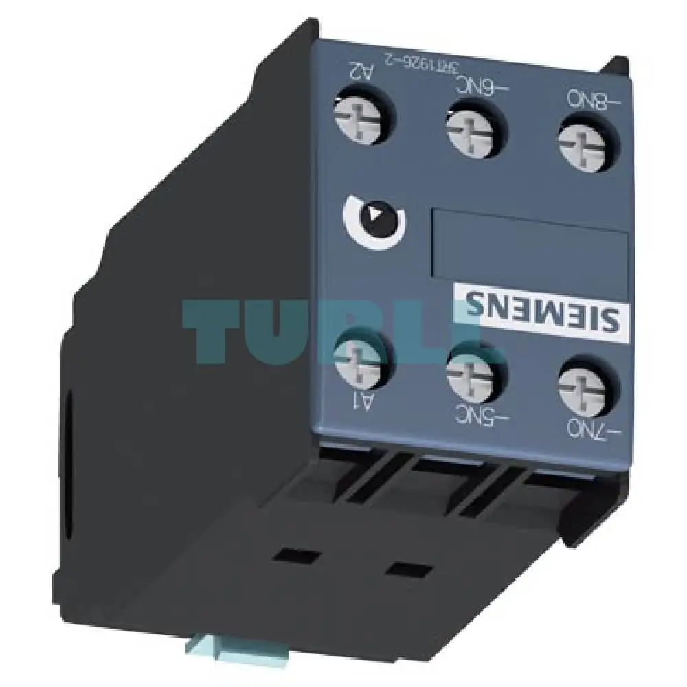 Siemens 3RT1926-2FK31 Solid-State OFF Delay Auxiliary Switch for 3RT1 Contactors Original Brand New 3 Siemens 3RT1926-2FK31 Solid-State OFF Delay Auxiliary Switch for 3RT1 Contactors
