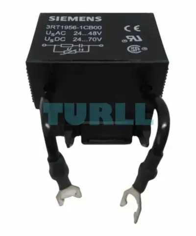Siemens 3RT1956-1CB00 Surge Suppressor (RC Element) for 3RT1 Contactors, 24-48V AC / 24-70V DC, Screw Terminals