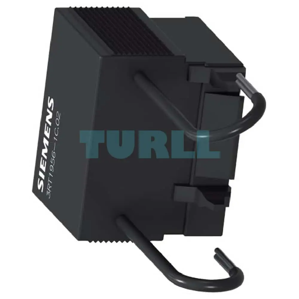 Siemens 3RT1956-1CD02: Surge Suppressor (RC Element) for 3RT1 S6-S12 Contactors, 127-240V AC / 150-250V DC with Spring-Type Terminals Original Brand New 2 Siemens 3RT1956-1CD02: Surge Suppressor (RC Element) for 3RT1 S6-S12 Contactors, 127-240V AC / 150-250V DC with Spring-Type Terminals