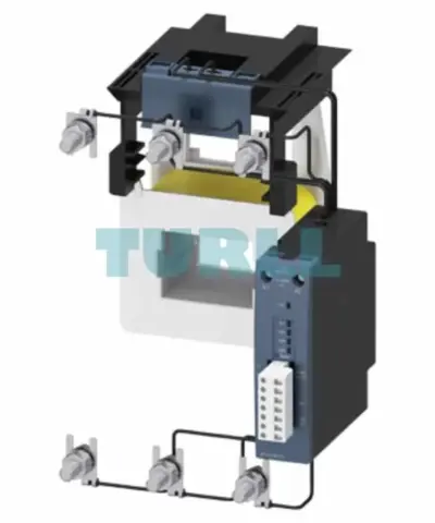Siemens 3RT1975-5PP31 Electronic Changeover Operating Mechanism for 3RT107/3RT147 Contactors, 200-220V AC/DC with 24V DC