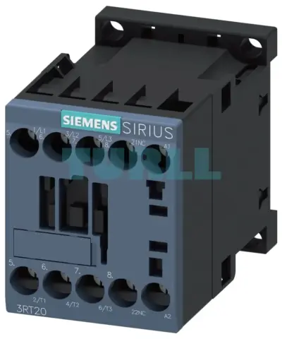 Siemens 3RT2015-1AD02 Power Contactor 7A, 3kW, 42V AC, 1 NC, Screw Terminal, Size S00