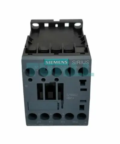 Siemens SIRIUS 3RT2015-1BB41-0CC0 Power Contactor 7A, 3kW, 24V DC, with Communication