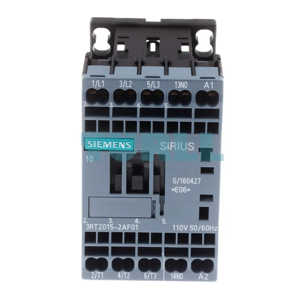 Siemens 3RT2015-2AF01 SIRIUS Power Contactor, 7A, 3kW, 110V AC Coil, 1 NO, Spring-Loaded Original Brand New 1 Siemens 3RT2015-2AF01 SIRIUS Power Contactor, 7A, 3kW, 110V AC Coil, 1 NO, Spring-Loaded