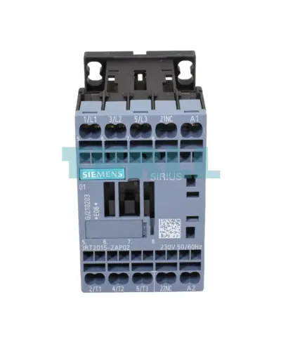 Siemens 3RT2015-2AP02 Power Contactor 7A, 3kW, 3-Pole, 230V AC, S00 Size