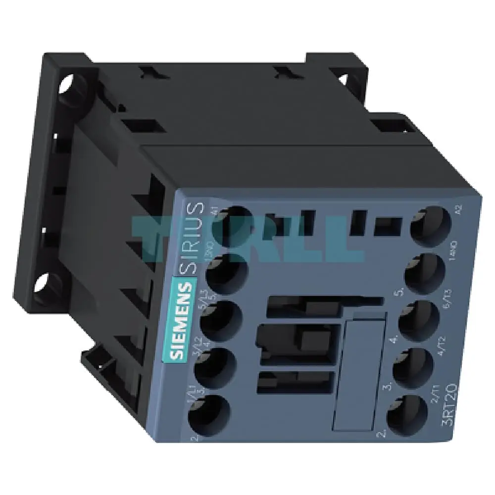 Siemens 3RT2016-1AK21 SIRIUS Power Contactor, Size S00, 9A, 4kW, 1NO, 120V AC Coil, Screw Terminal Original Brand New 2 Siemens 3RT2016-1AK21 SIRIUS Power Contactor, Size S00, 9A, 4kW, 1NO, 120V AC Coil, Screw Terminal
