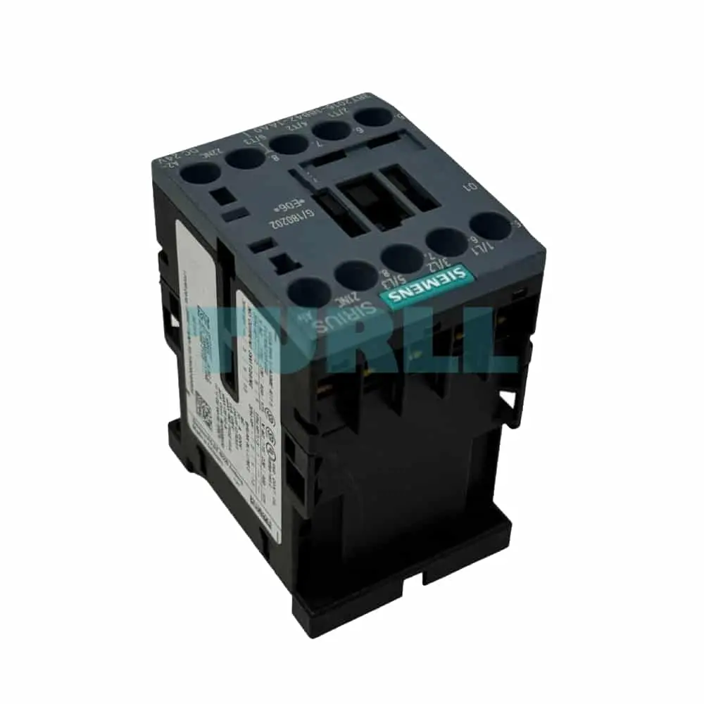 Siemens SIRIUS 3RT2016-1BB42-1AA0 Power Contactor, 9A, 4kW, 24V DC, 1NC Auxiliary Contact Original Brand New 5 Siemens SIRIUS 3RT2016-1BB42-1AA0 Power Contactor, 9A, 4kW, 24V DC, 1NC Auxiliary Contact