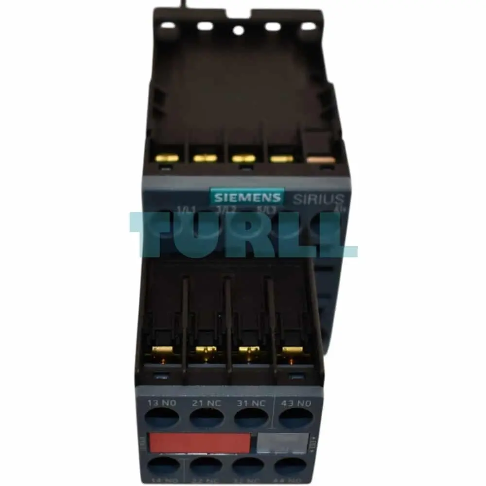 Siemens 3RT2016-1BB44 SIRIUS Power Contactor, 9A, 4kW, 24V DC, 1 NC Auxiliary Contact Original Brand New 1 Siemens 3RT2016-1BB44 SIRIUS Power Contactor, 9A, 4kW, 24V DC, 1 NC Auxiliary Contact
