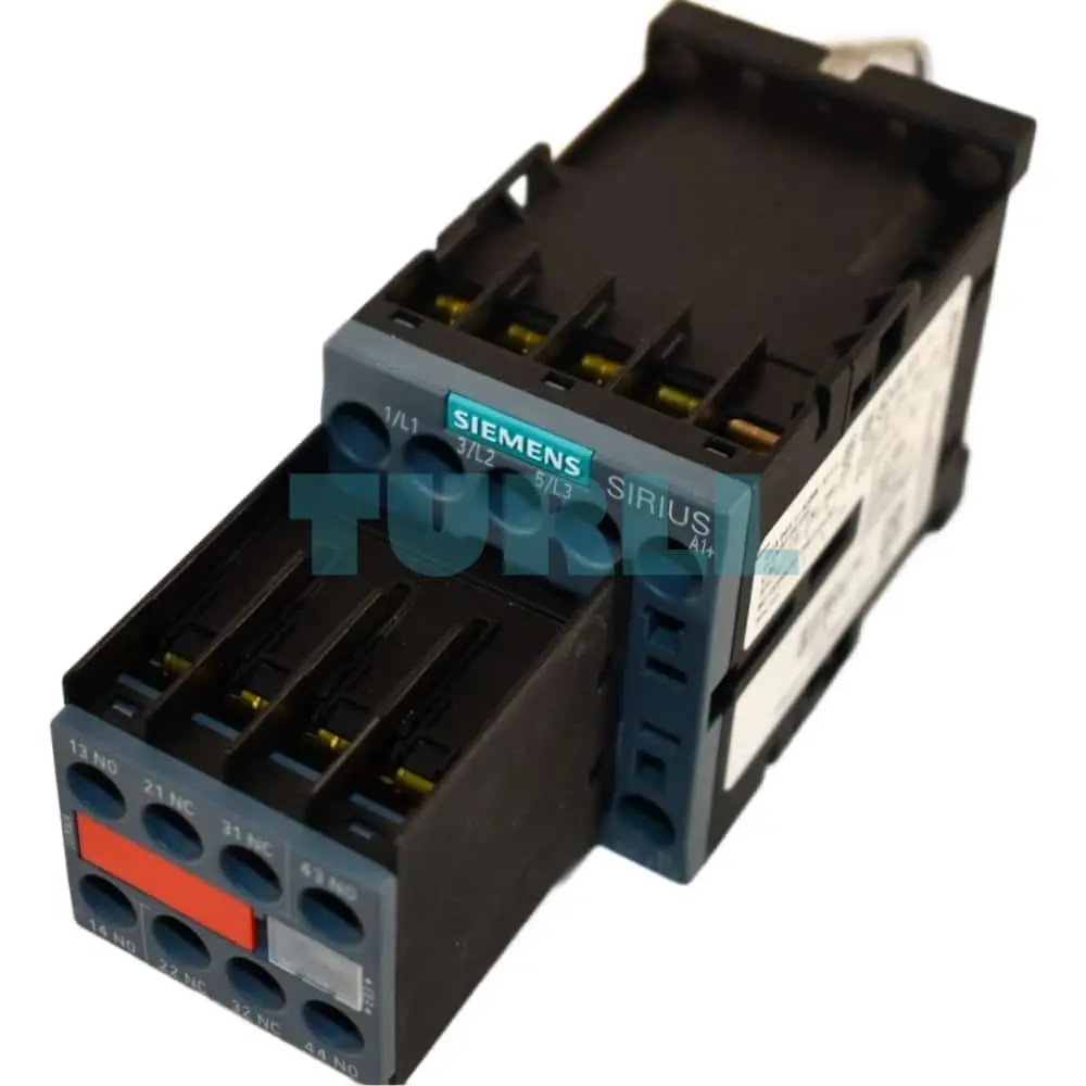 Siemens 3RT2016-1BB44 SIRIUS Power Contactor, 9A, 4kW, 24V DC, 1 NC Auxiliary Contact Original Brand New 6 Siemens 3RT2016-1BB44 SIRIUS Power Contactor, 9A, 4kW, 24V DC, 1 NC Auxiliary Contact