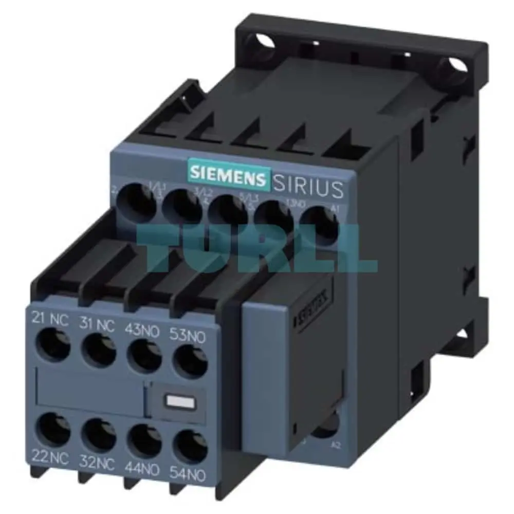 Siemens 3RT2016-1CP07 SIRIUS 3RT2 Power Contactor 9 A, 4 kW, 230 V AC, 3NO+2NC Auxiliary Contacts, Screw Terminal, Size S00 Original Brand New 1 Siemens 3RT2016-1CP07 SIRIUS 3RT2 Power Contactor 9 A, 4 kW, 230 V AC, 3NO+2NC Auxiliary Contacts, Screw Terminal, Size S00