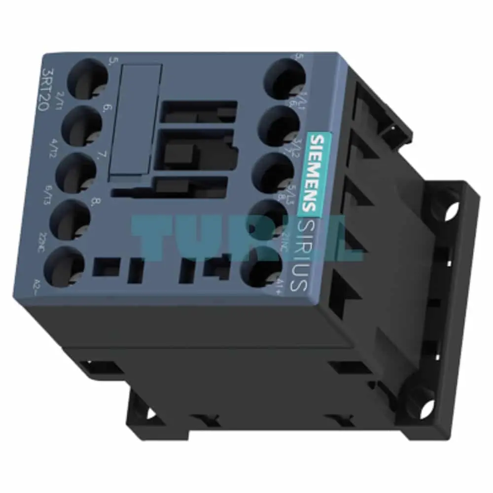 Siemens 3RT2016-1VB42 Power Contactor 9A, 4kW, 24V DC, 1NC, S00