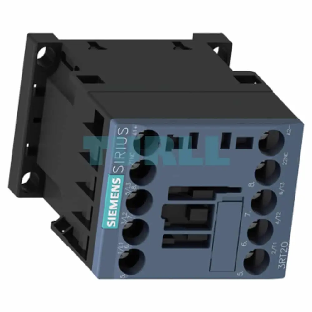 Siemens 3RT2016-1VB42 Power Contactor 9A, 4kW, 24V DC, 1NC, S00