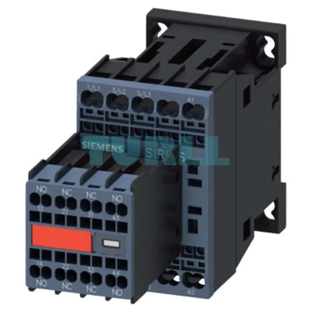 Siemens 3RT2016-2AP04-3MA0 Power Contactor 9A, 4kW, 230V AC with 2NO + 2NC Auxiliary Contacts and Spring-Loaded Terminal Original Brand New 1 Siemens 3RT2016-2AP04-3MA0 Power Contactor 9A, 4kW, 230V AC with 2NO + 2NC Auxiliary Contacts and Spring-Loaded Terminal