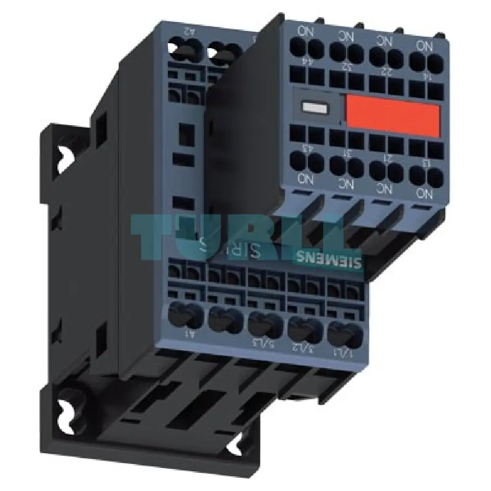 Siemens 3RT2016-2AP04-3MA0 Power Contactor 9A, 4kW, 230V AC with 2NO + 2NC Auxiliary Contacts and Spring-Loaded Terminal Original Brand New 3 Siemens 3RT2016-2AP04-3MA0 Power Contactor 9A, 4kW, 230V AC with 2NO + 2NC Auxiliary Contacts and Spring-Loaded Terminal