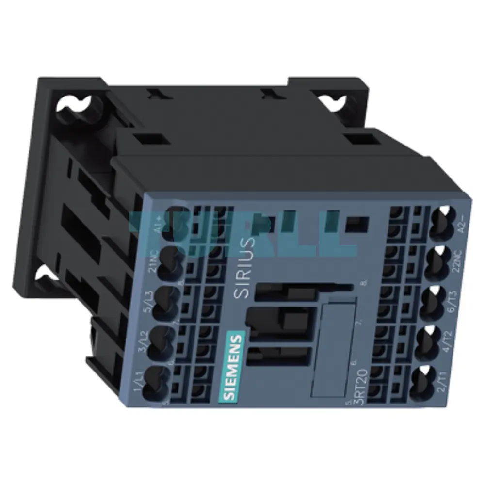 Siemens 3RT2016-2BE42 Power Contactor 9 A, 4 kW, 3-Pole, 60 V DC Coil, 1 NC Contact, S00 Original Brand New 2 Siemens 3RT2016-2BE42 Power Contactor 9 A, 4 kW, 3-Pole, 60 V DC Coil, 1 NC Contact, S00