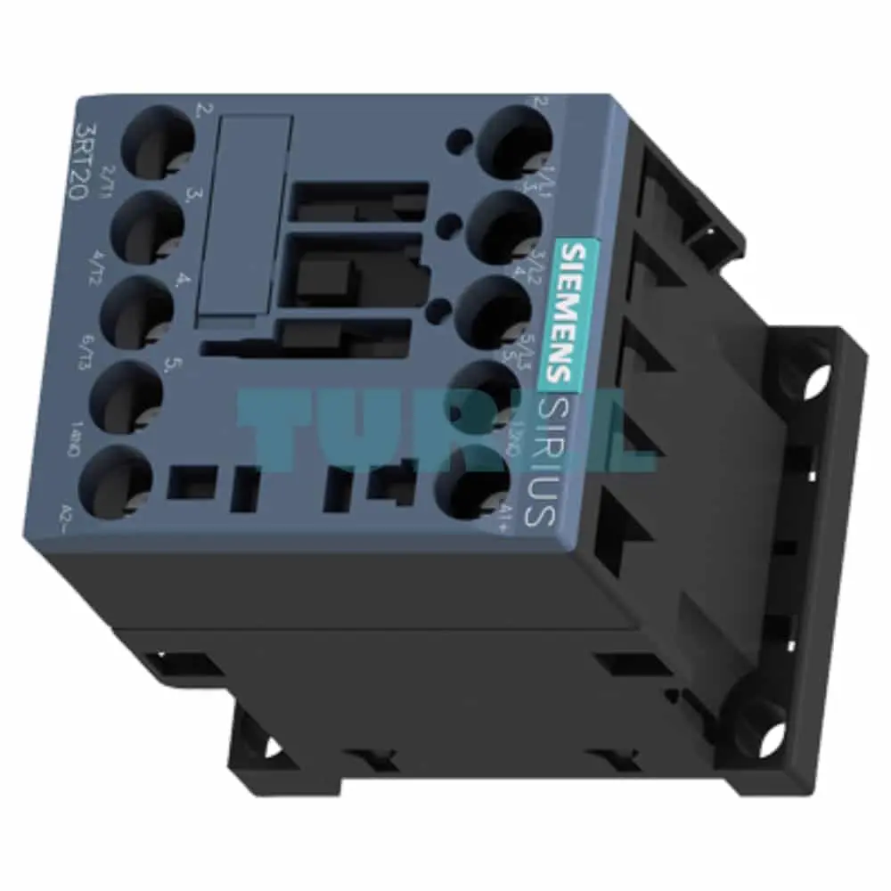 Siemens 3RT2017-1BB41-0CC0 Power Contactor 12A, 5.5kW, 24V DC, with 1 NO Auxiliary Contact and Screw Terminal Original Brand New 4 Siemens 3RT2017-1BB41-0CC0 Power Contactor 12A, 5.5kW, 24V DC, with 1 NO Auxiliary Contact and Screw Terminal