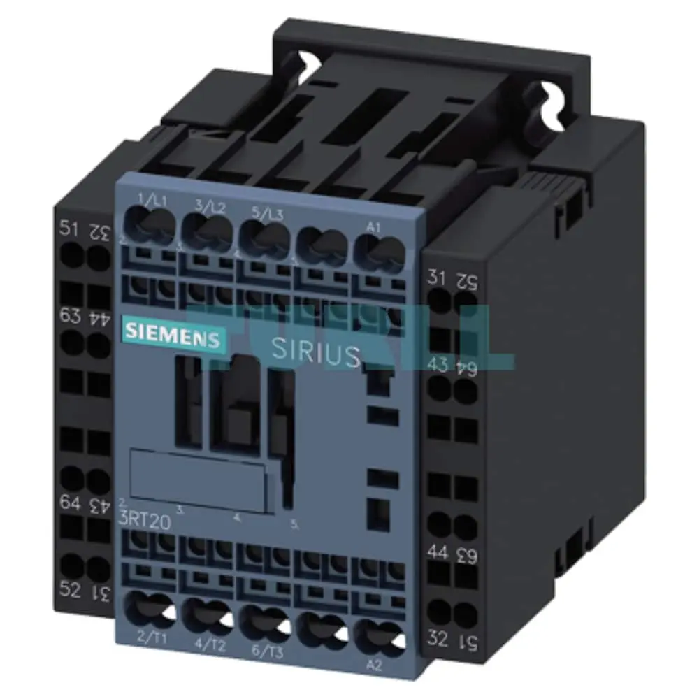 Siemens SIRIUS 3RT2017-2FF48-0KT1 Power Contactor - 12A, 5.5kW, 110V DC, 2 NO + 3 NC, Spring-Loaded Terminal Original Brand New 1 Siemens SIRIUS 3RT2017-2FF48-0KT1 Power Contactor - 12A, 5.5kW, 110V DC, 2 NO + 3 NC, Spring-Loaded Terminal