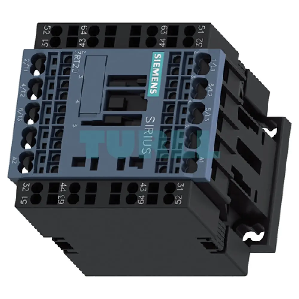 Siemens SIRIUS 3RT2017-2FF48-0KT1 Power Contactor - 12A, 5.5kW, 110V DC, 2 NO + 3 NC, Spring-Loaded Terminal Original Brand New 4 Siemens SIRIUS 3RT2017-2FF48-0KT1 Power Contactor - 12A, 5.5kW, 110V DC, 2 NO + 3 NC, Spring-Loaded Terminal