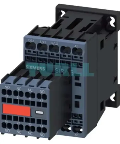 Siemens 3RT2018-2BB44-3MA0 SIRIUS Power Contactor, 16A, 7.5kW, 24V DC, 2 NO + 2 NC Aux Contacts