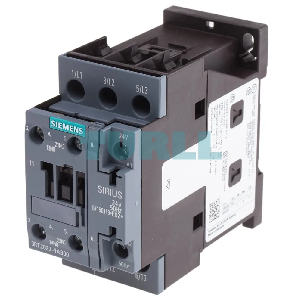 Siemens SIRIUS 3RT2023-1AB00 Power Contactor, 9A, 4kW, 24V AC, Size S0 Original Brand New 2 Siemens SIRIUS 3RT2023-1AB00 Power Contactor, 9A, 4kW, 24V AC, Size S0