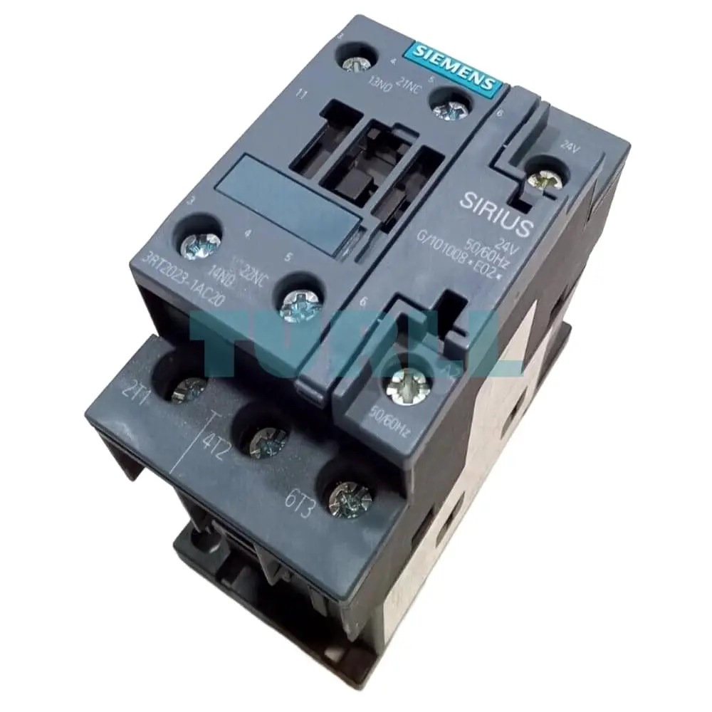 Siemens 3RT2023-1AC20 SIRIUS Power Contactor, 9A, 4kW, 24V AC, S0 Original Brand New 4 Siemens 3RT2023-1AC20 SIRIUS Power Contactor, 9A, 4kW, 24V AC, S0