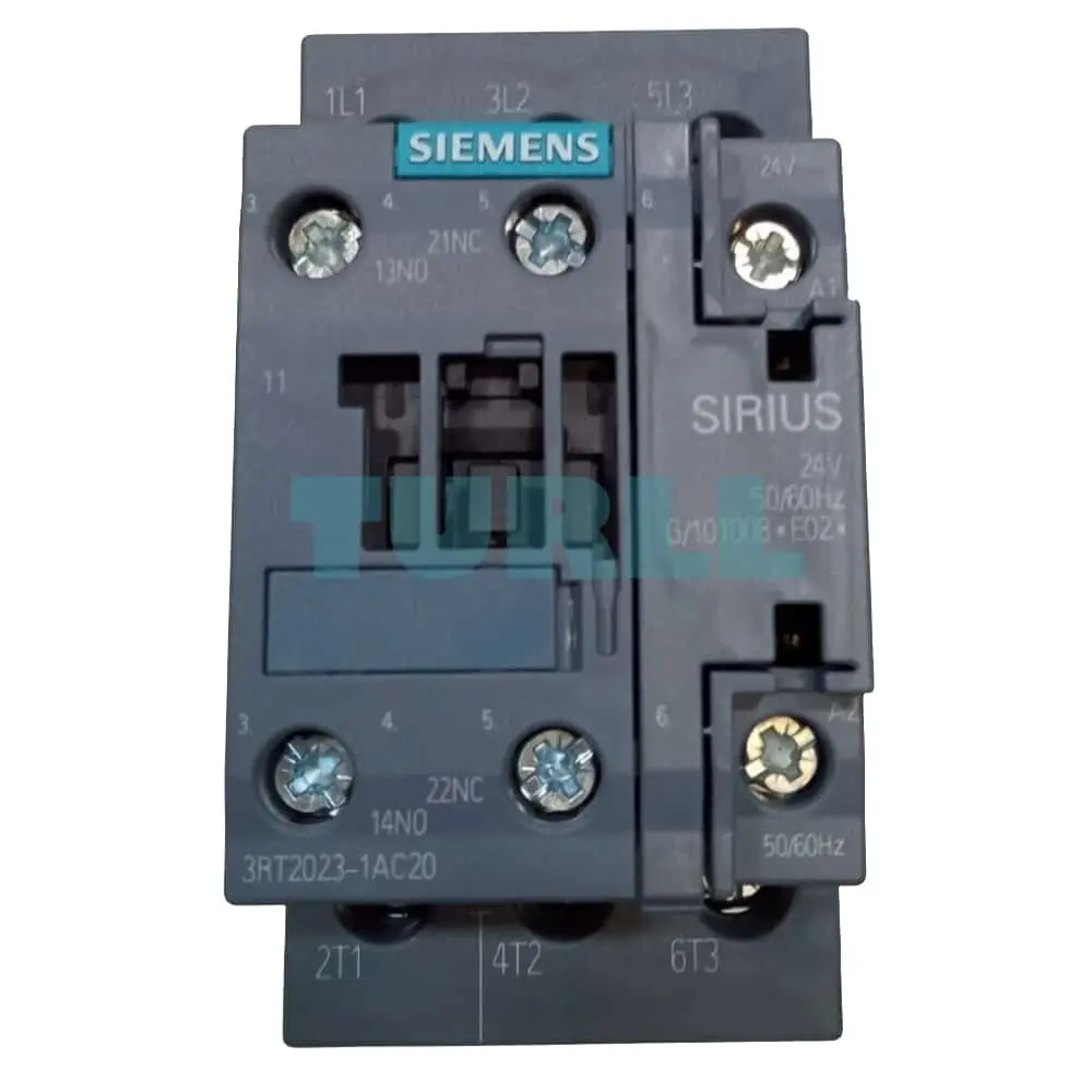 Siemens 3RT2023-1AC20 SIRIUS Power Contactor, 9A, 4kW, 24V AC, S0 Original Brand New 1 Siemens 3RT2023-1AC20 SIRIUS Power Contactor, 9A, 4kW, 24V AC, S0