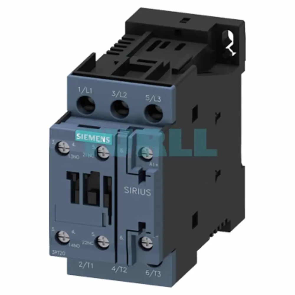Siemens SIRIUS 3RT2023-1BN40 Power Contactor 9A, 4kW, 250V DC Coil, 1NO+1NC Aux, Size S0, Screw Terminals Original Brand New 1 Siemens SIRIUS 3RT2023-1BN40 Power Contactor 9A, 4kW, 250V DC Coil, 1NO+1NC Aux, Size S0, Screw Terminals