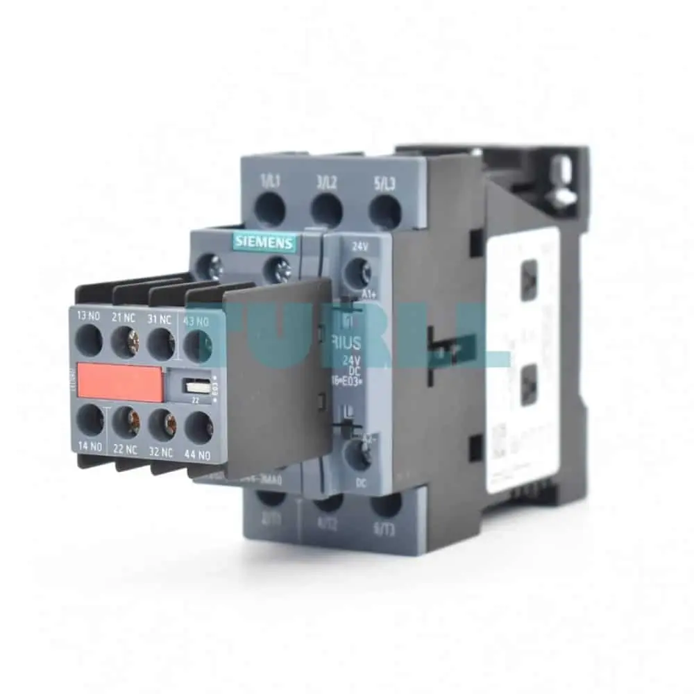 Siemens SIRIUS 3RT2024-1FB44-3MA0 Power Contactor, 12A, 5.5kW, 24V DC, S0 Size, 2NO+2NC Original Brand New 4 Siemens SIRIUS 3RT2024-1FB44-3MA0 Power Contactor, 12A, 5.5kW, 24V DC, S0 Size, 2NO+2NC