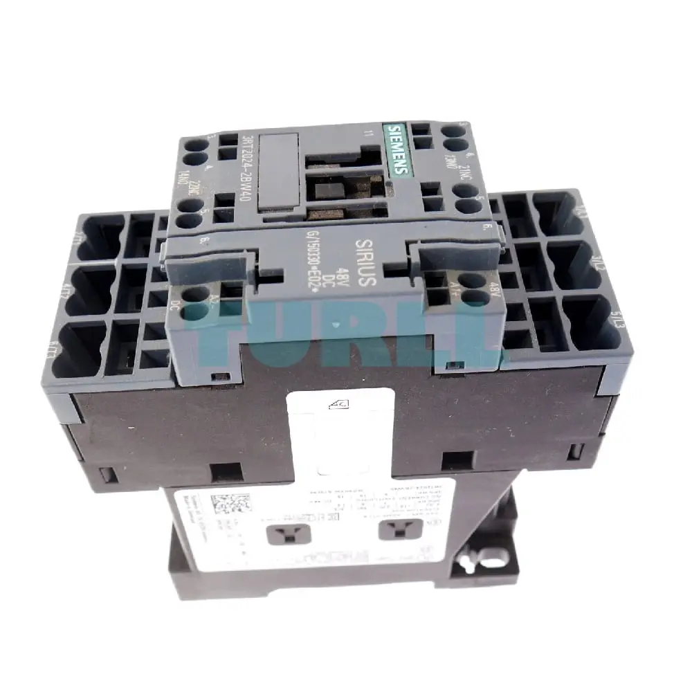 Siemens 3RT2024-2BW40 SIRIUS Power Contactor, 12A, 5.5kW, 48V DC Coil, Size S0 Original Brand New 5 Siemens 3RT2024-2BW40 SIRIUS Power Contactor, 12A, 5.5kW, 48V DC Coil, Size S0