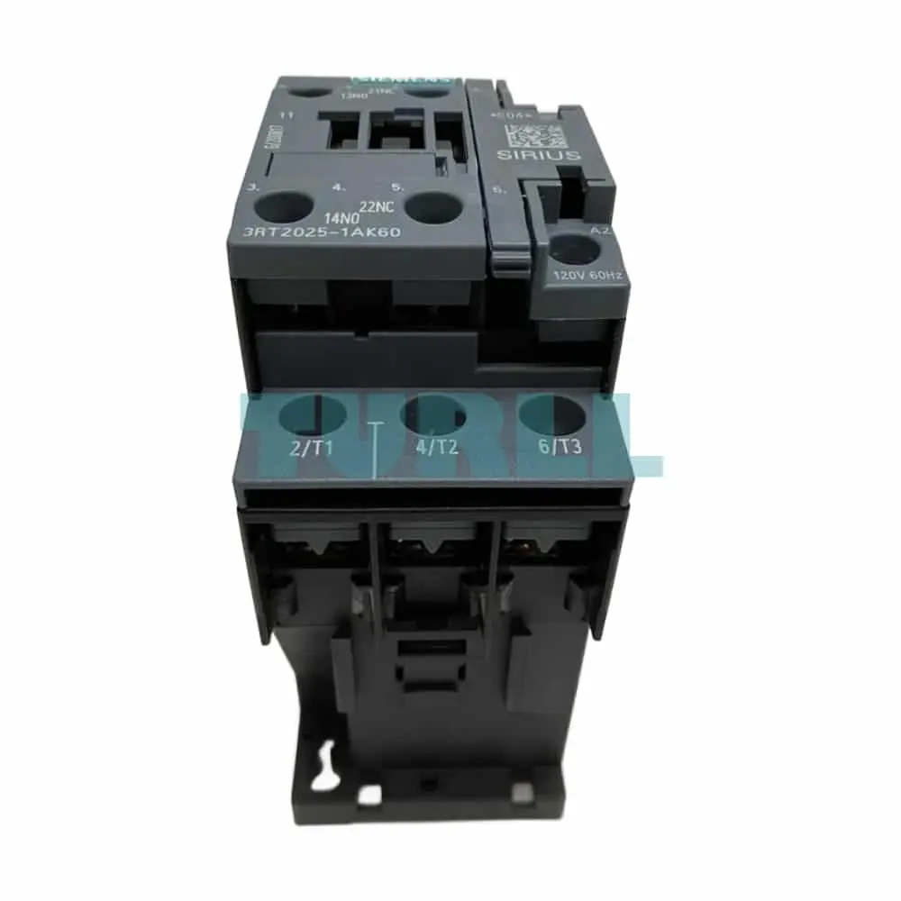 Siemens 3RT2025-1AK60 SIRIUS Power Contactor 17A, 7.5kW, 110/120V AC, S0 Size Original Brand New 3 Siemens 3RT2025-1AK60 SIRIUS Power Contactor 17A, 7.5kW, 110/120V AC, S0 Size