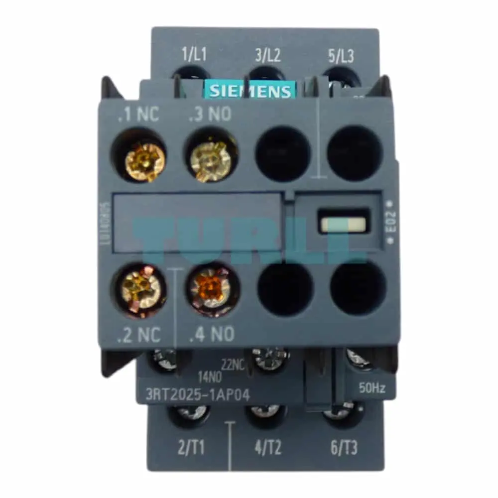 Siemens 3RT2025-1AP04 Power Contactor 17A, 7.5kW, 230V AC, 2NO+2NC, Screw Terminal, Size S0 Original Brand New 1 Siemens 3RT2025-1AP04 Power Contactor 17A, 7.5kW, 230V AC, 2NO+2NC, Screw Terminal, Size S0