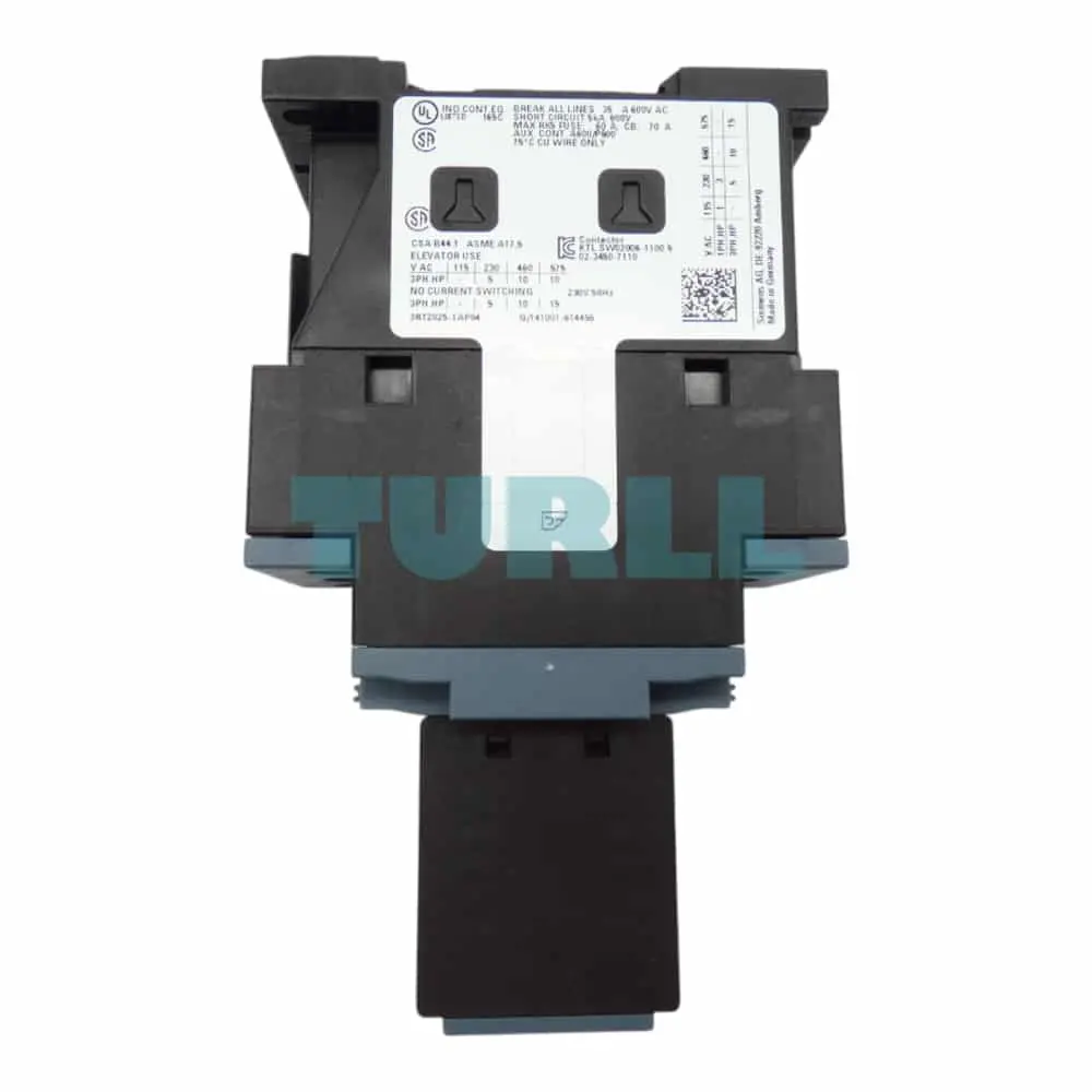 Siemens 3RT2025-1AP04 Power Contactor 17A, 7.5kW, 230V AC, 2NO+2NC, Screw Terminal, Size S0 Original Brand New 5 Siemens 3RT2025-1AP04 Power Contactor 17A, 7.5kW, 230V AC, 2NO+2NC, Screw Terminal, Size S0