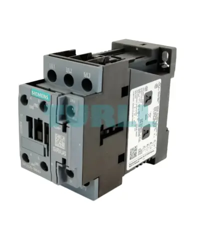 Siemens 3RT2025-1BB40 Power Contactor 17A, 7.5kW, 3-Pole, 24V DC, S0 Size