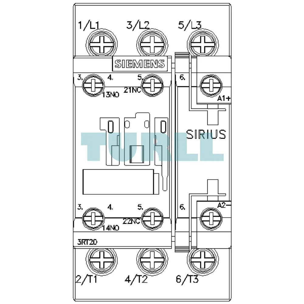 Siemens 3RT2025-1BB40 Power Contactor 17A, 7.5kW, 3-Pole, 24V DC, S0 Size Original Brand New 6 Siemens 3RT2025-1BB40 Power Contactor 17A, 7.5kW, 3-Pole, 24V DC, S0 Size