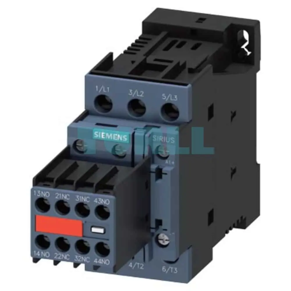 Siemens SIRIUS 3RT2025-1FB44-3MA0 Power Contactor, Size S0, 17A, 7.5kW, 24V DC, 2 NO + 2 NC Aux Contacts Original Brand New 1 Siemens SIRIUS 3RT2025-1FB44-3MA0 Power Contactor, Size S0, 17A, 7.5kW, 24V DC, 2 NO + 2 NC Aux Contacts