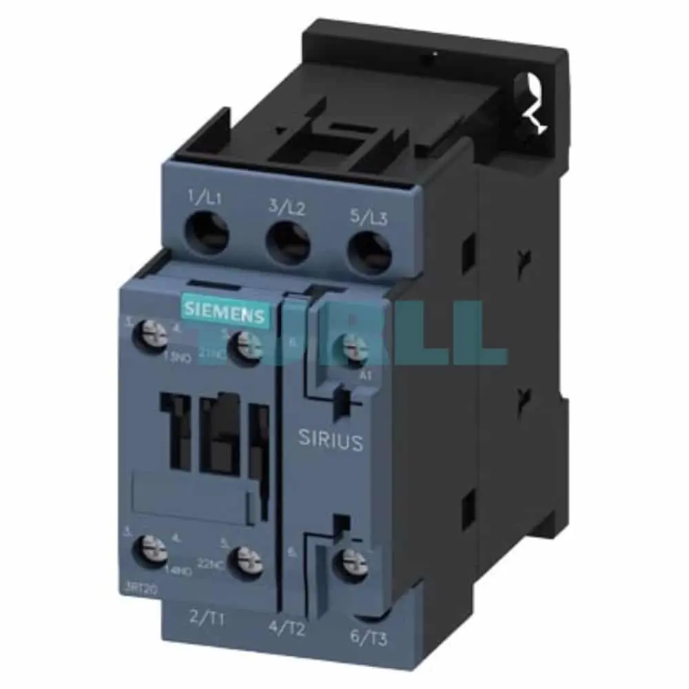 Siemens SIRIUS 3RT2026-1AD00 Power Contactor, 25 A, 11 kW, 42V AC, 3-Pole, Size S0 Original Brand New 1 Siemens SIRIUS 3RT2026-1AD00 Power Contactor, 25 A, 11 kW, 42V AC, 3-Pole, Size S0