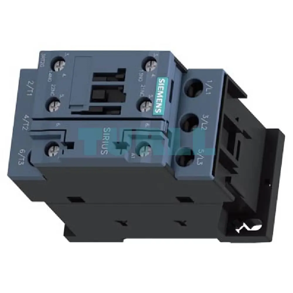 Siemens 3RT2026-1AN10 SIRIUS Power Contactor, 25A, 11kW, 220V AC, S0 Size, Screw Terminal Original Brand New 4 Siemens 3RT2026-1AN10 SIRIUS Power Contactor, 25A, 11kW, 220V AC, S0 Size, Screw Terminal