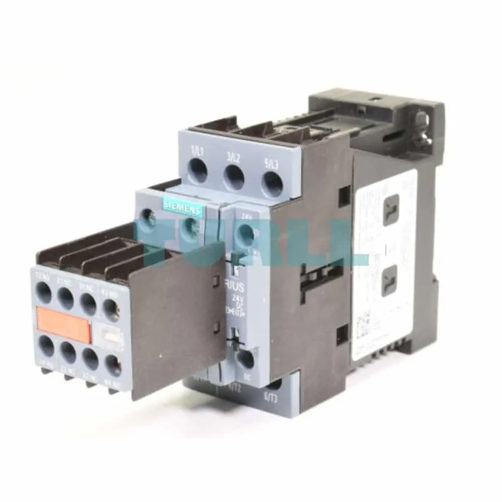 Siemens 3RT2026-1DB44-3MA0 SIRIUS Power Contactor, Size S0, 25A, 11kW, 24V DC, 2NO + 2NC Aux Contacts Original Brand New 1 Siemens 3RT2026-1DB44-3MA0 SIRIUS Power Contactor, Size S0, 25A, 11kW, 24V DC, 2NO + 2NC Aux Contacts