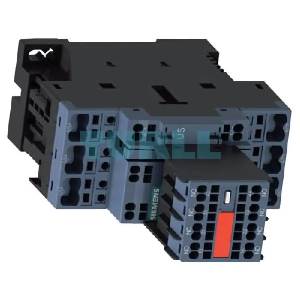 Siemens 3RT2026-2FB44-3MA0 Power Contactor, 25A, 11kW, 24V DC, S0 Size, 2 NO + 2 NC Aux Contacts, Spring-Loaded Original Brand New 2 Siemens 3RT2026-2FB44-3MA0 Power Contactor, 25A, 11kW, 24V DC, S0 Size, 2 NO + 2 NC Aux Contacts, Spring-Loaded