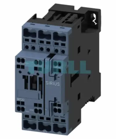 Siemens 3RT2027-2BB40-0CC0 SIRIUS Power Contactor, 32A, 15kW, 24V DC, S0, Spring-Loaded Terminal, Communication-Capable