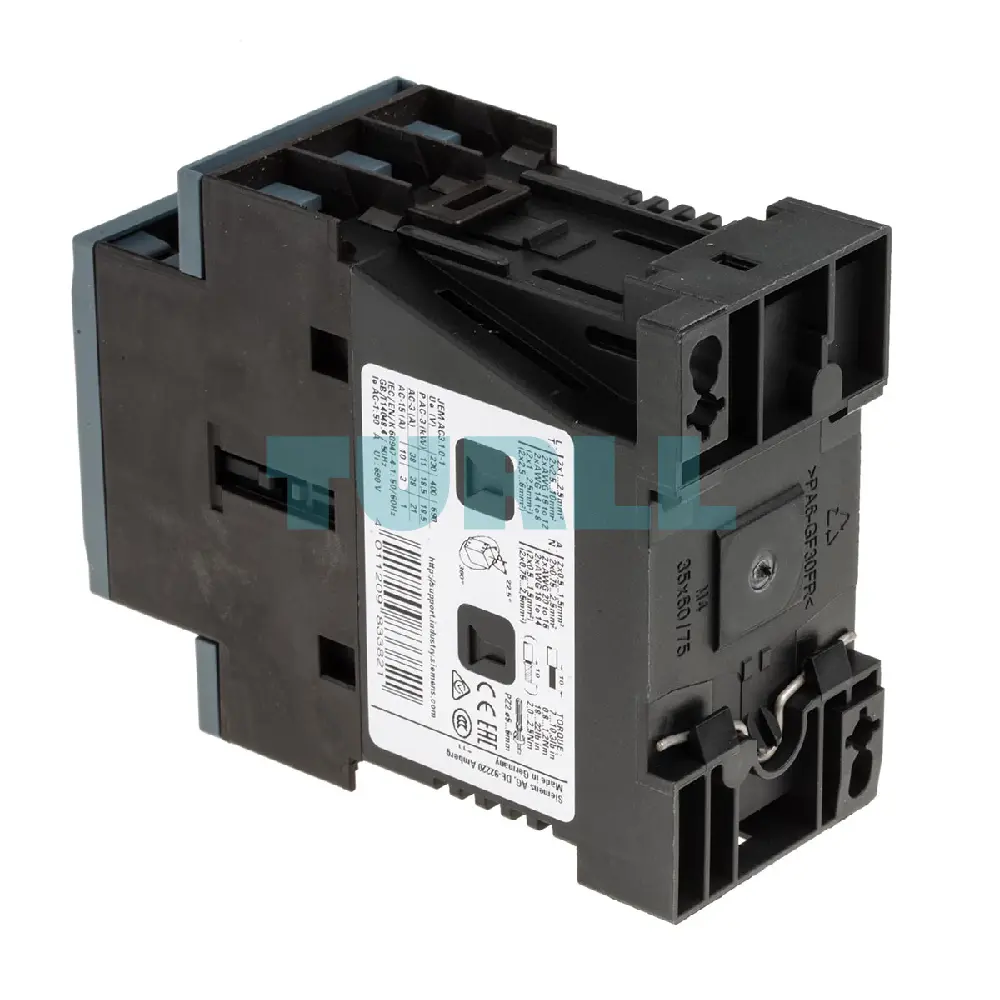 Siemens 3RT2028-1BB40 Power Contactor 38A, AC-3e, 18.5kW, 24V DC, 3-Pole, S0 Original Brand New 2 Siemens 3RT2028-1BB40 Power Contactor 38A, AC-3e, 18.5kW, 24V DC, 3-Pole, S0
