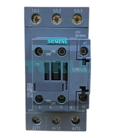 Siemens 3RT2035-1AC20 Power Contactor 41A, 18.5kW, 24V AC, Size S2