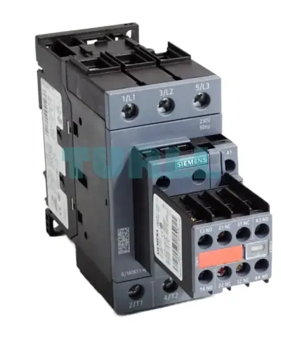 Siemens SIRIUS 3RT2035-1AP04 Power Contactor AC-3e/AC-3, 41A, 18.5kW, 2NO+2NC, 230V AC Coil, Screw Terminal