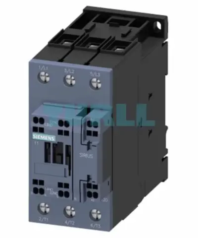 Siemens 3RT2035-3AG20 SIRIUS Power Contactor, S2, 41 A, 18.5 kW, 110V AC Coil