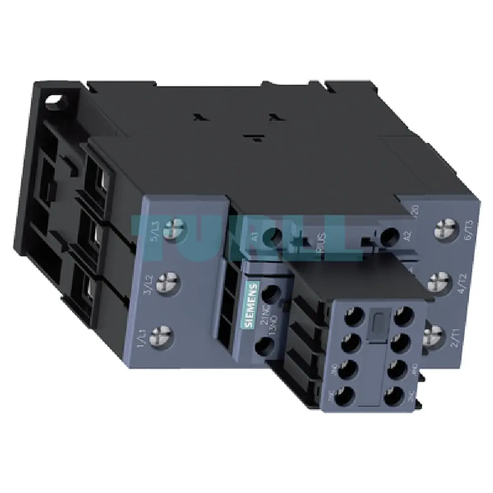 Siemens 3RT2036-1AK64 SIRIUS Power Contactor, 51A, 22kW, 110V AC, S2, Screw Terminal Original Brand New 2 Siemens 3RT2036-1AK64 SIRIUS Power Contactor, 51A, 22kW, 110V AC, S2, Screw Terminal