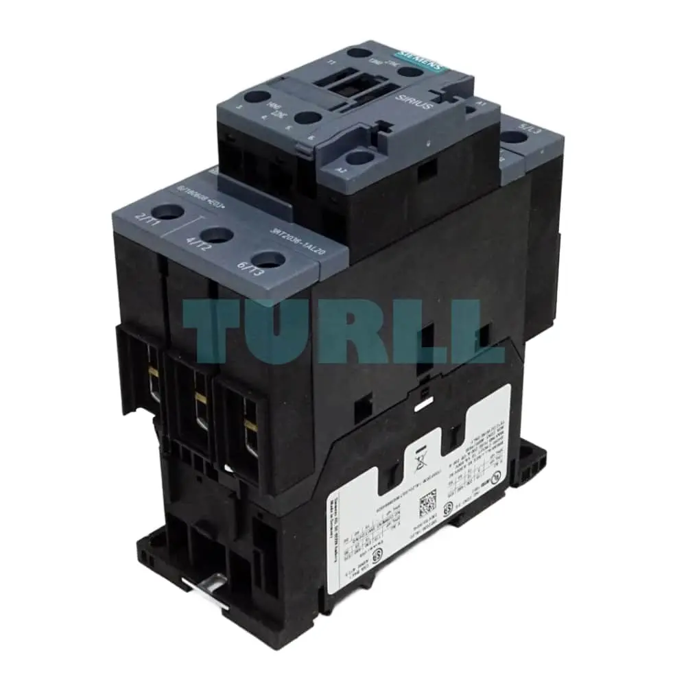 Siemens 3RT2036-1AL20 SIRIUS Power Contactor AC-3e/AC-3, 51 A, 22 kW, 230 V AC Coil, Size S2 Original Brand New 6 Siemens 3RT2036-1AL20 SIRIUS Power Contactor AC-3e/AC-3, 51 A, 22 kW, 230 V AC Coil, Size S2